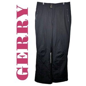 NWOT GERRY WOMEN’S SKI SNOWBOARD PANTS BLACK, SIZE MEDIUM